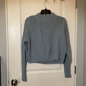 knitted turtle neck sweater